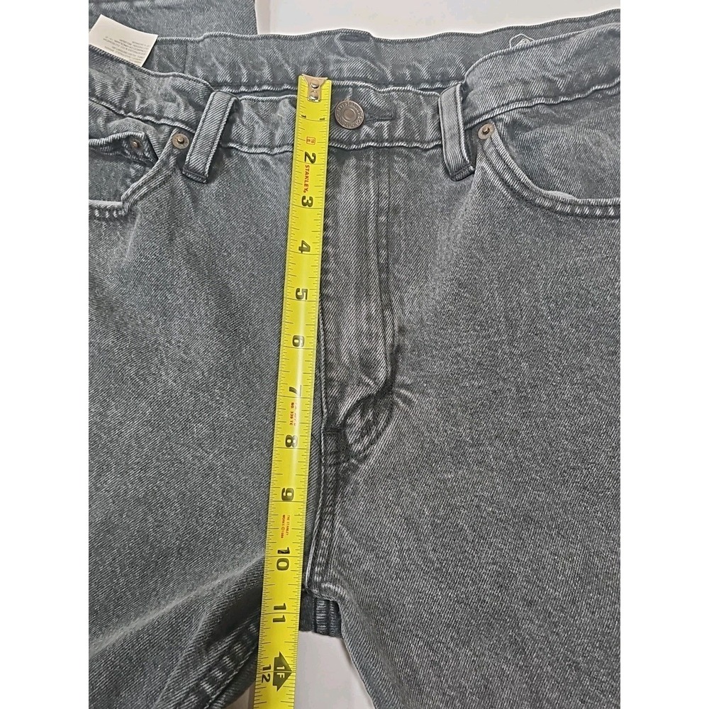 LEVI'S 511 Faded Black Slim Fit Jeans Men's 36x32 - Vintage Look - Picture 6 of 12
